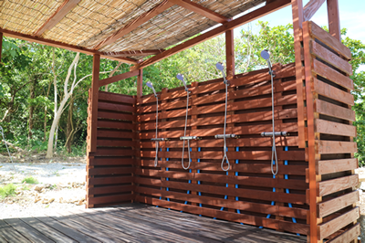 snorkel rental shower okinawa