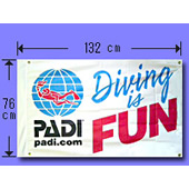 DIVING IS FUN FLAG