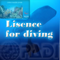 PADI lisence in okinawa, japan